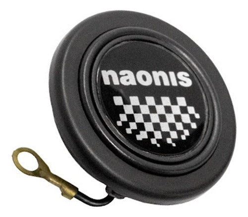 Naonis Universal Sports Steering Wheel Push Button Horn 0