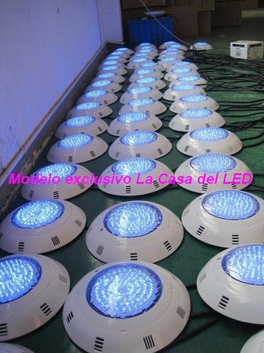 La Casa Del Led Lampara Led Piscina 252 Leds Rgb O Blanca Acero 2