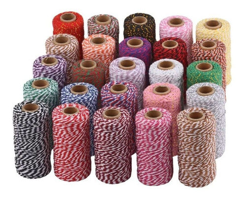 Insumos Artesanos Uruguay Hilo Baker Twine 2mm Lila 0