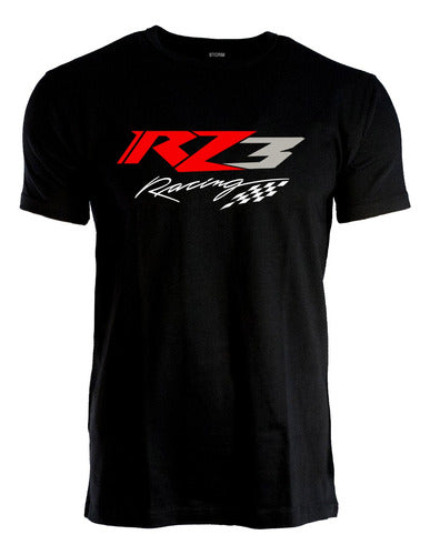 Storm RZ3 RZ3R Racing Zanella T-Shirt 100% Combed Cotton Motorcycle Apparel 0