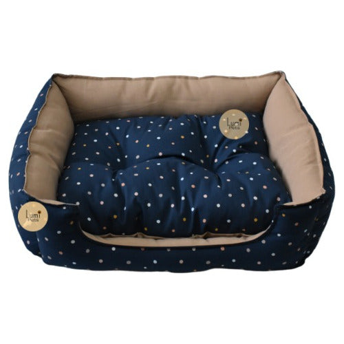Lumière PetShop Cozy Pet Moses Bed with Stylish Print - Cucha Cama Moises Almohadon Colchoneta Gatos Perros Adultos