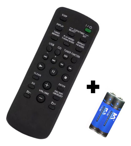 Controle Remoto Para Som Sony Hcd-ex6 0