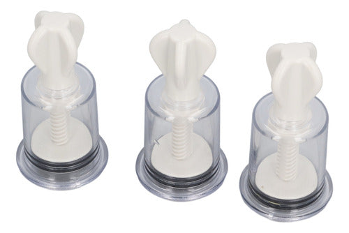 Ventosas Uk Plug Nipple, Aspirador Transparente, Ajustável M 7