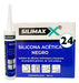 Silimax Silicone Acetic 280g Transparent White Black - Box of 24 3