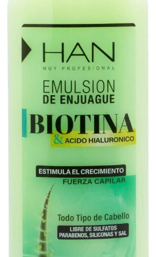 Han Emulsion De Enjuague Biotina Y Ácido Hialurónico 3