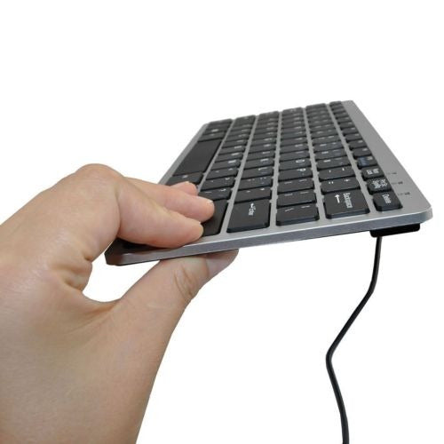 Mini Llave 78 Slim Usb 2.0 Con Cable Compacto Teclado Delgad 4