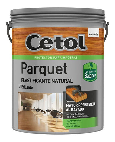 Cetol Parquet Water-Based Natural Floor Lacquer 1 Lt 0