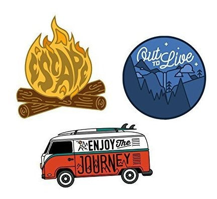 Asilda Store Adventure Sticker Set 2 Pegatinas De Vinilo A P 0