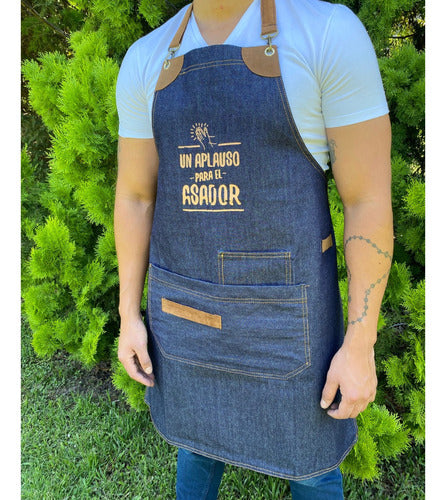 Jean Kitchen Apron Unisex for Grilling and Cooking 11
