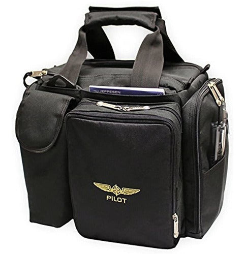 Design4Pilots Black Cross Country Pilot Bag - Model 4 0