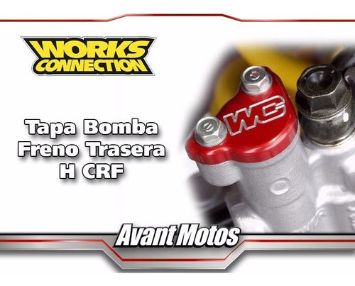 Works Connection Tapa Bomba Freno Trasero - CRF Avant Motos 2