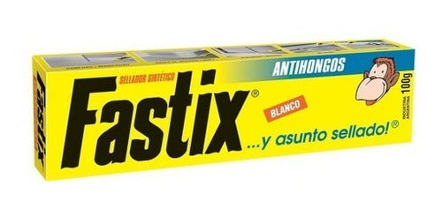 Fastix Blanco 100 G Antihongos Sellador Sintético Poxipol 0