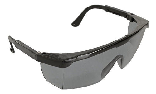 Libus Argon Gray Safety Glasses UV Filter Certified X 10 Units 0