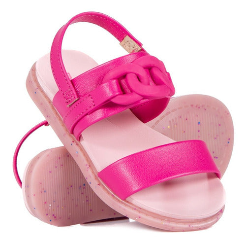 Molekinha Super Comfortable Baby Girls Sandals 2714 0