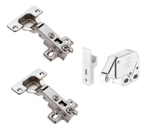 Häfele Push Open Codo 0 Hinges 2 Units + Mini Latch Retainer 0