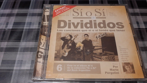 Divididos - Si O Si - Cd Original Impecable  2008 0