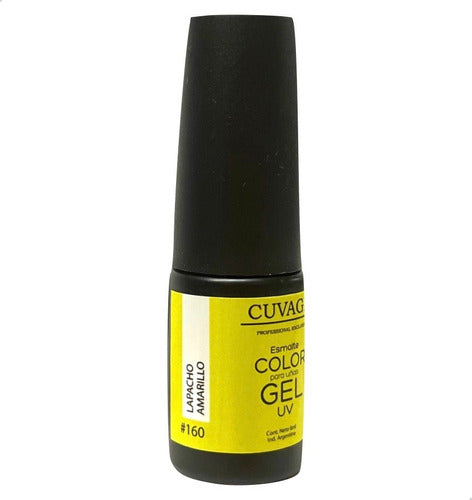 Cuvage Semi-Permanent Nail Polish Color Top Coat Base Gel UV/LED 6ml 50