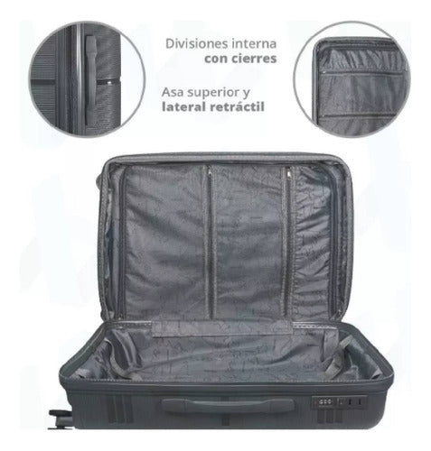 Small Cabin Bagcherry 360 Reinforced Suitcase 48