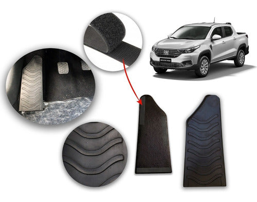 Fiat Mobi Easy Apoya Y Descansa Pie Accesorios + Velcro 7