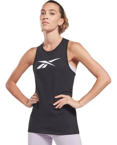 Reebok Musculosa Te Graphic Tank Vector Mujer 0