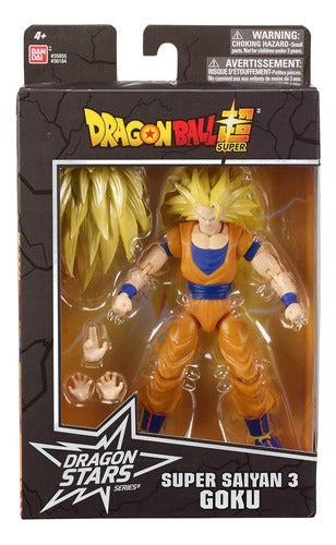 Dragon Ball Super Saiyan 3 Goku Figura Articulada Bandai 4