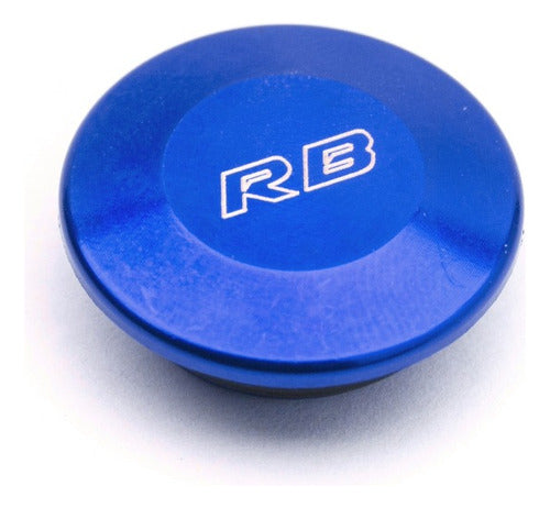 RB CNC Tapon Eje De Direccion - XR 250 Tornado Azul 0