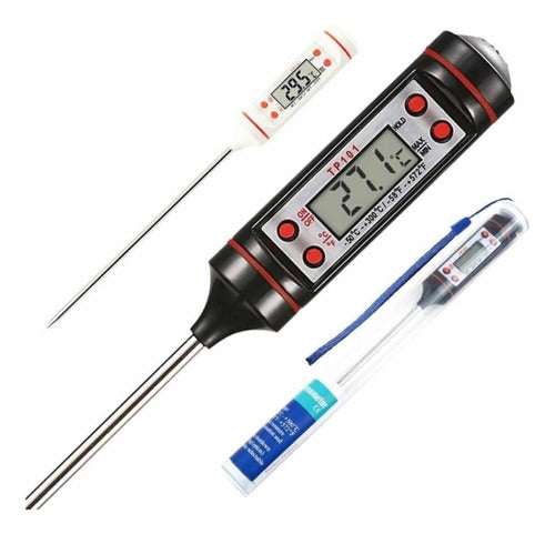 Electrónica Digital Thermometer Pincha Alimentos -50 A 300° C Prof. 0