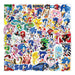 Monadas Stickers Autohadesivo Sonic X 50 Vinilo 3