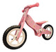 Bicicleta De Madera Niños - Chivita Fondo Rosa 0