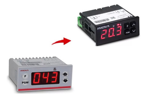 Controlador De Temperatura Inova Inv-9606 80-250vca 0