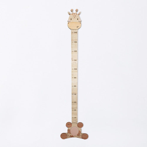 Wooden Children's Height Measurement Ruler 0
