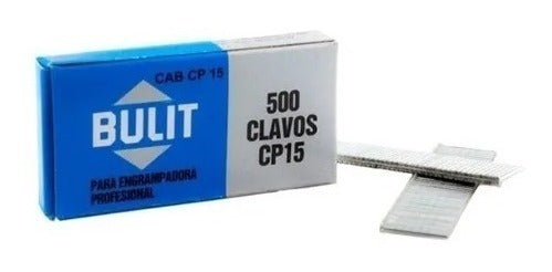 Clavos Bulit 15mm Engrampadora Clavadora Profesional Cp15 1