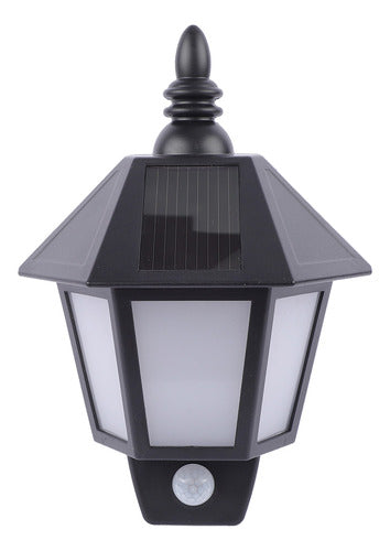 Etheos Solar Wall Lantern Warm Light 3000K Outdoor Decor 0