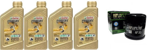 Kit Service Benelli Tnt 600 + Filtro Castrol Sintetico Fas 0