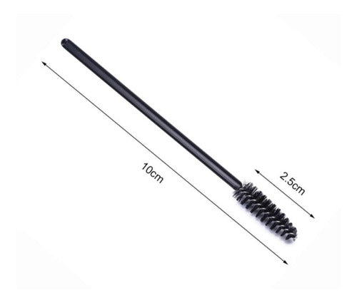 Eyebrow and Eyelash Extension Rimmel Brush Comb Set x 50 units 4
