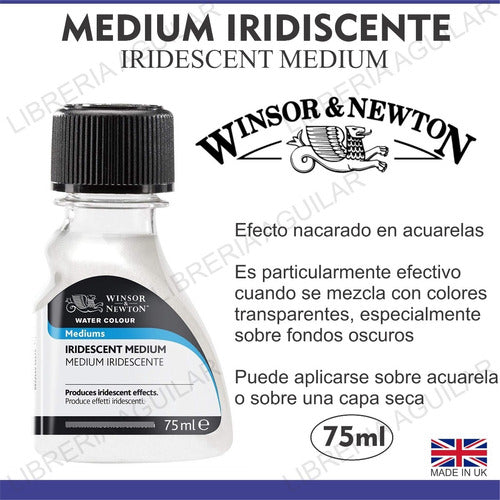 Winsor & Newton Iridescent Watercolor Medium 75ml 0