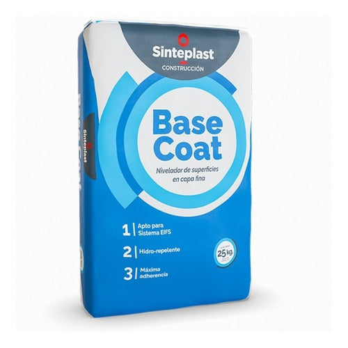 Sinteplast Base Coat Mortero Nivelador En Capa Fina 25kg 0