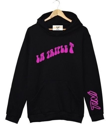 Buzo Tini - La Triple T - Unisex Hoodie with Hood 0