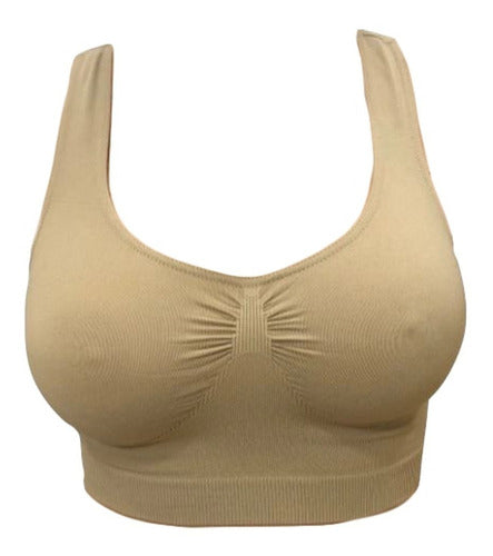 Aretha Confort Seamless False Underwire Sports Bra 608 0