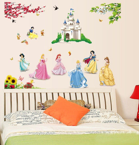 Ufengke Vinyl Wall Decor Disney Princesses 0