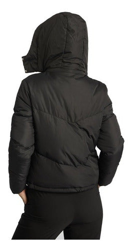 Reves Campera Abrigo Reves Katla Mujer Invierno Liviana Capucha 2