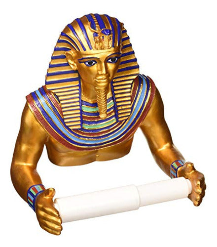 Diseño Toscano Jq9686 Papel Higiénico Holderking Tutankhamen 0