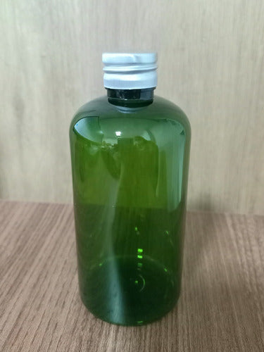 Impofra Botella Pet Verde De 250ml Rosca 24, Tapa De Aluminio X20 1