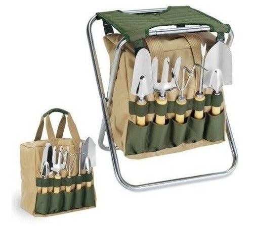 Picnic Time Gardener - Set De Herramientas De Jardin, 5 Pie 0