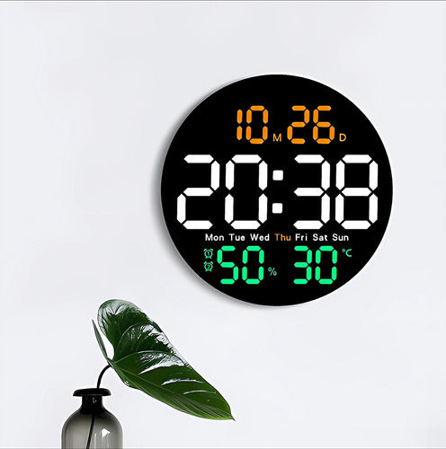 CS Modern Digital LED Wall Clock 25x3cm 1