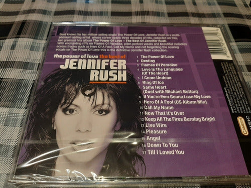 Jennifer Rush - The Best Of - Cd Importado Nuevo 1