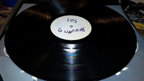 Los Guarros Los Guarros Lp Vinilo Centro Blanco Rareza 1992 3