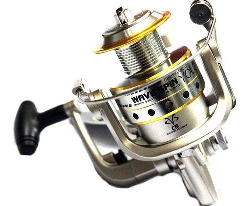 Yolo TFB 3000 Front Drag Spinning Reel with 3 Bearings 5