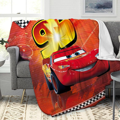 Osbele 40 60 Lightning Mcqueen Manta Franela Súper Suave Man 3