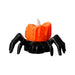 Colores Vela Araña Luz Led Halloween Decoracion X1 0